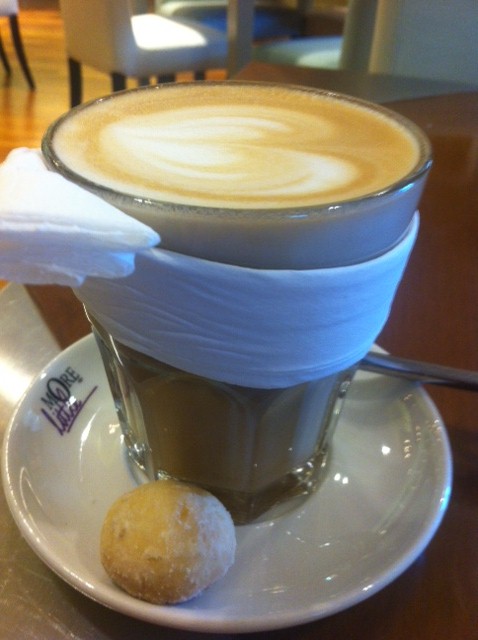 Dubai. Coffee at More Cafe