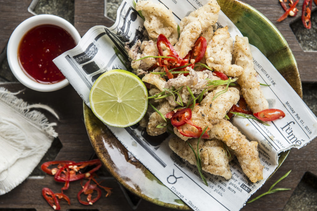 Ramadan: Fried calamari, Thai chili sauce, fresh lime 2